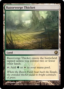 Razorverge Thicket Scars of Mirrodin